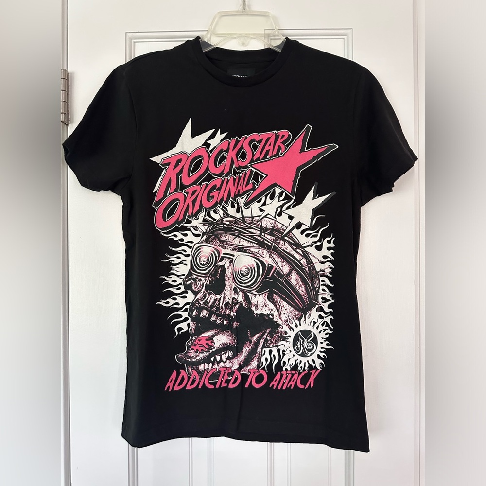 Rockstar Original Addicted To Attack T-Shirt